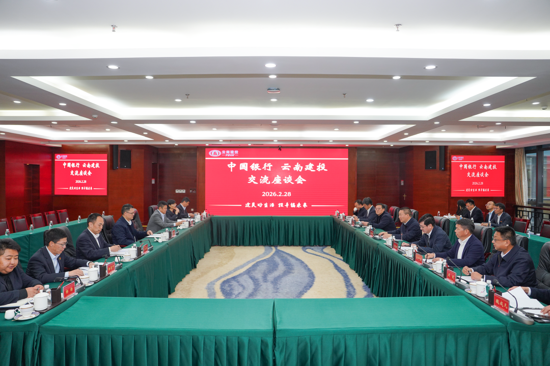 集团与中国银行云南省分行交流座谈