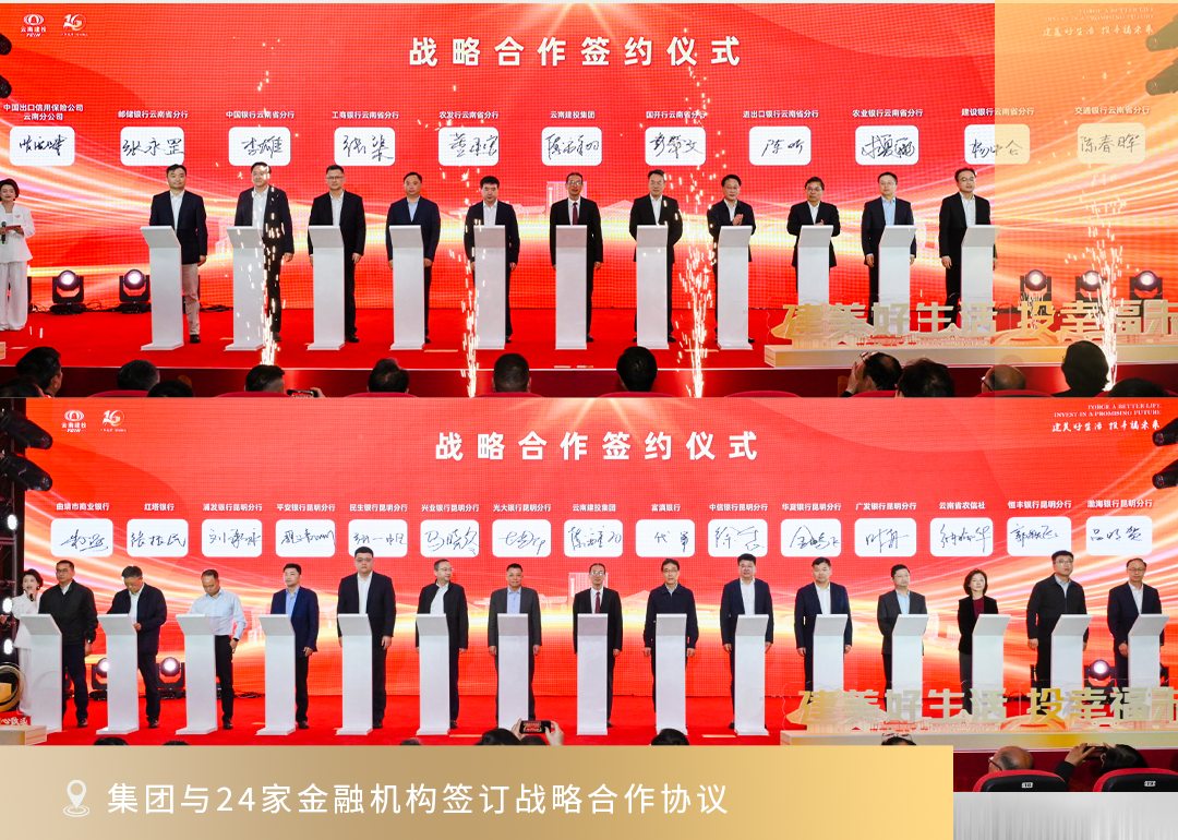 同心同向 价值共生 集团与金融机构携手作答高质量发展时代答卷