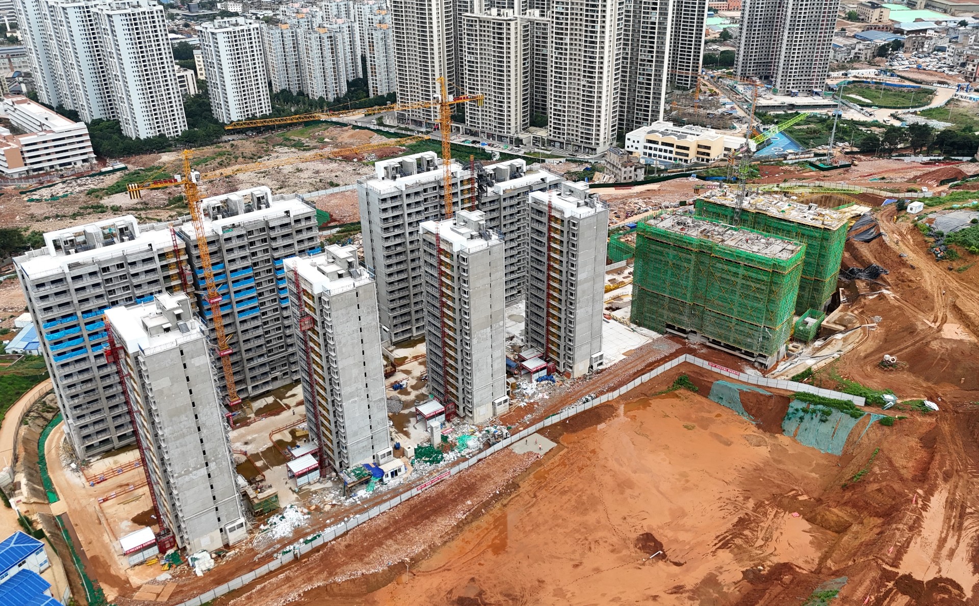 五华区普吉路城中村改造A-7地块安置房项目主体结构分部工程顺利通过验收
