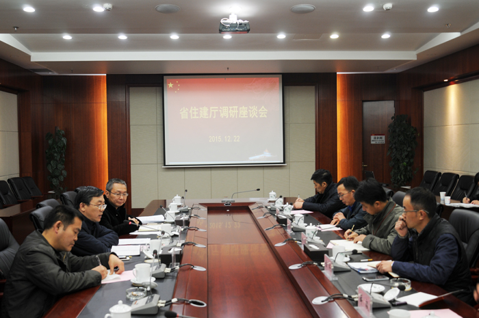  省住建厅到集团对五里片区棚改项目进行专题调研