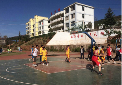 ​直一部与七公司举行篮球友谊赛