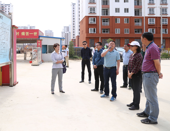 省总工会省国资委到保山中心城区棚户区改造项目调研