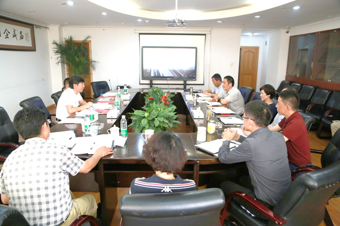 马德到十四冶国际公司调研