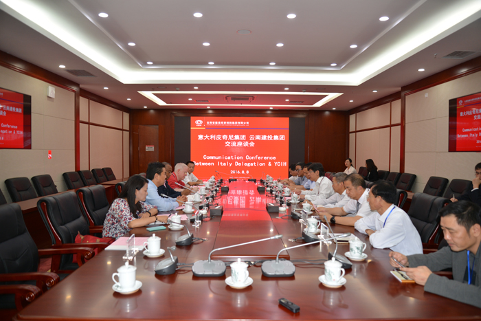 马德会见意大利皮奇尼集团客人
