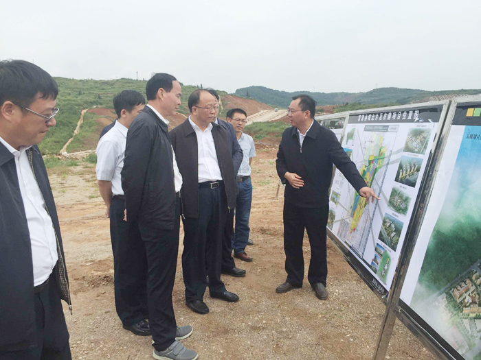 省委常委、省委组织部部长李小三到市政部富源项目调研