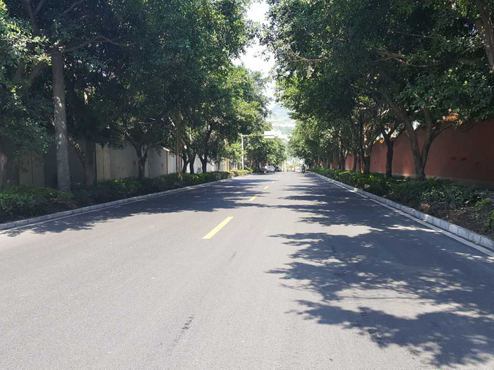 集团水富县道路提档升级改造工程提前完工