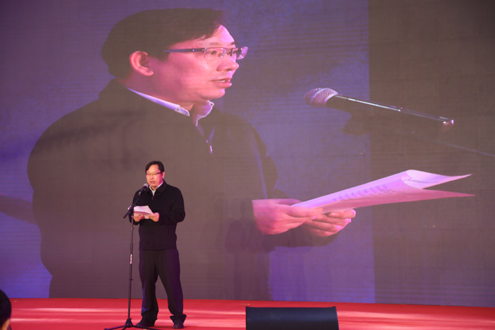 刘国强出席《筑梦人》电影新闻发布会暨首映礼