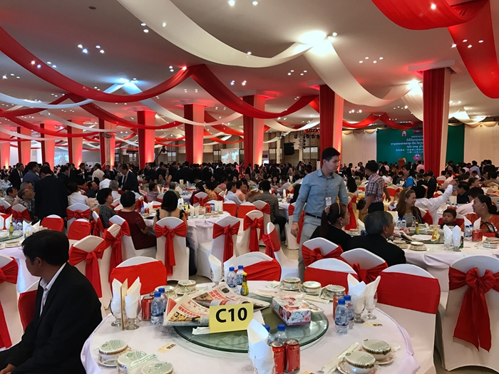 集团柬埔寨区域经理部受邀参加柬总理宴会