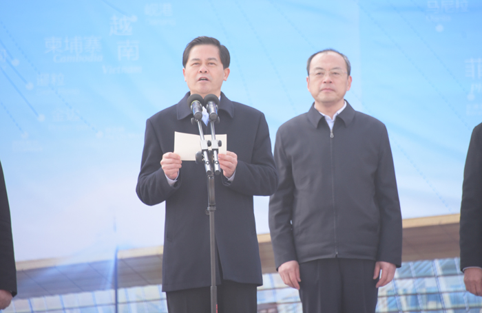 全省15个“五网”建设重点项目集中开工