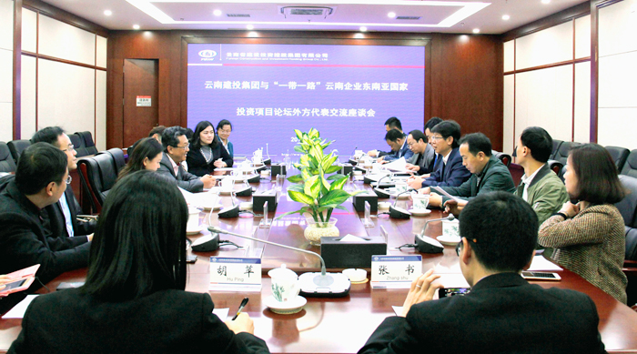“一带一路”云南企业东南亚国家投资项目论坛外方代表到访集团