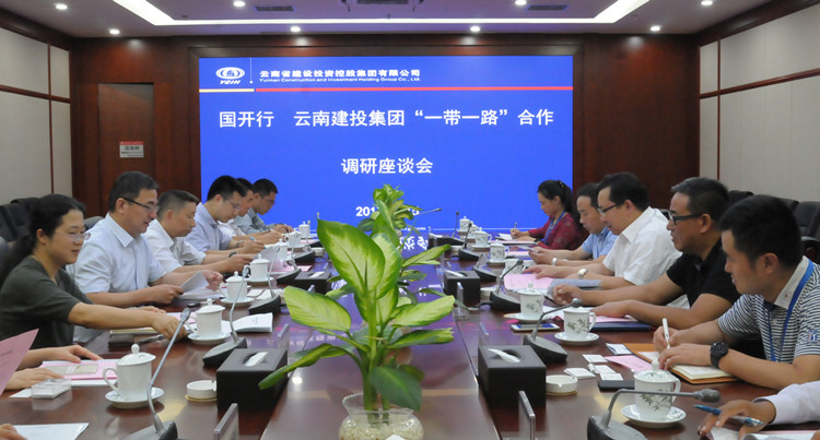 国开行国际合作业务局亚太业务部副主任王伟到集团调研“一带一路”合作项目