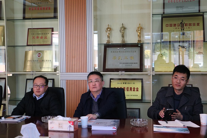 张骏调研三公司