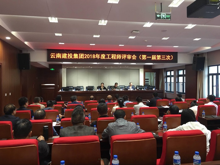 集团召开2018年度工程师评审会