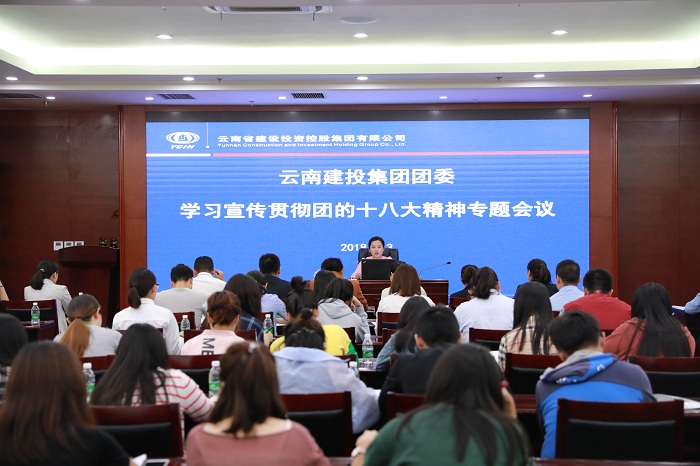 集团团委召开学习宣传贯彻团的十八大精神专题会议