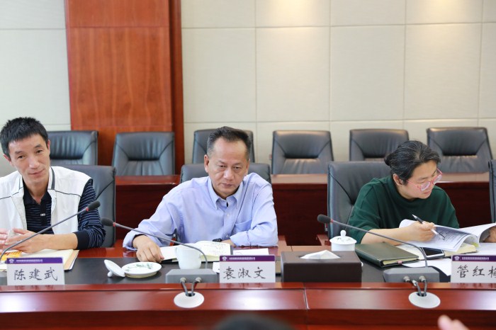 袁淑文会见江西省赣州市客人