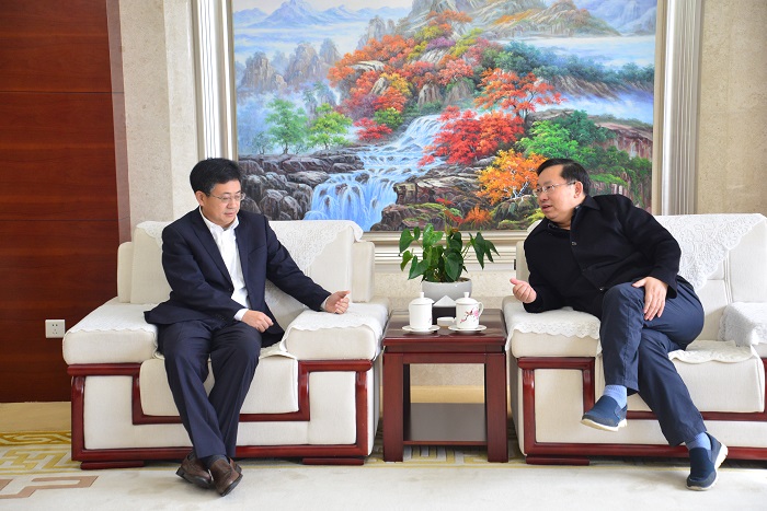 刘国强会见中车株机公司客人