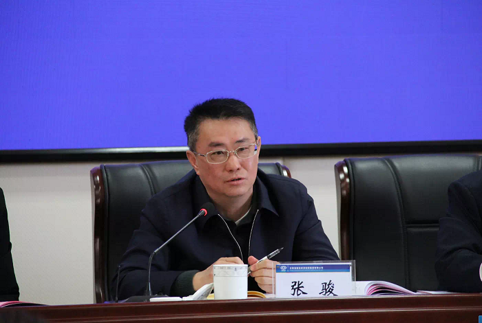 张骏出席基础公司一届三次职代会