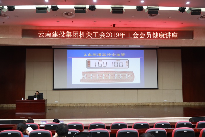 ​集团机关工会举办2019年工会会员健康讲座