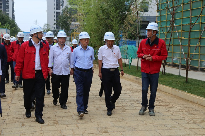 后永宁调研二公司滇池明珠广场二期建设项目