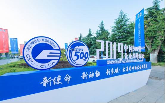 集团公司上榜2019年中国企业500强