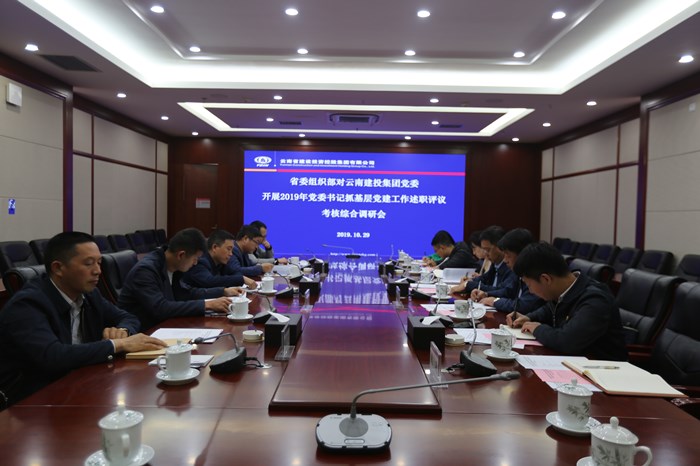 省委组织部综合调研组到集团调研基层党建工作