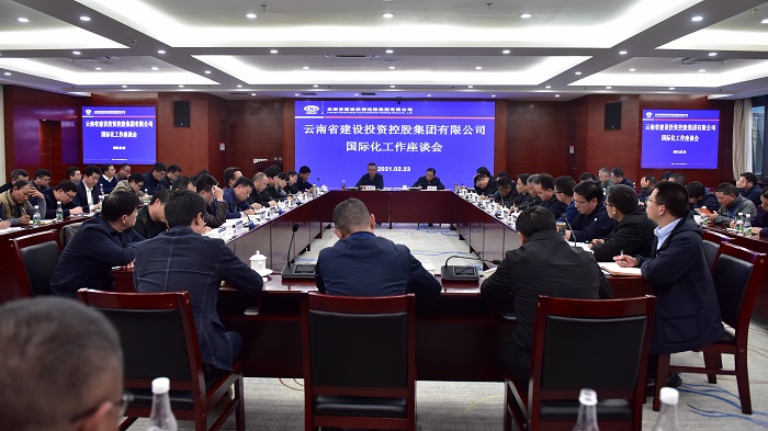 集团召开国际化工作座谈会
