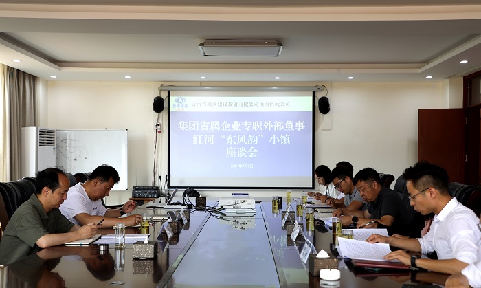 集团省属企业专职外部董事寸延峰调研东风韵特色小镇项目