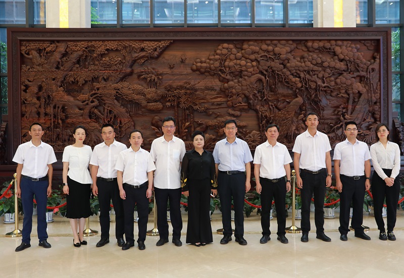 省建筑业协会会长吴明燕到集团调研