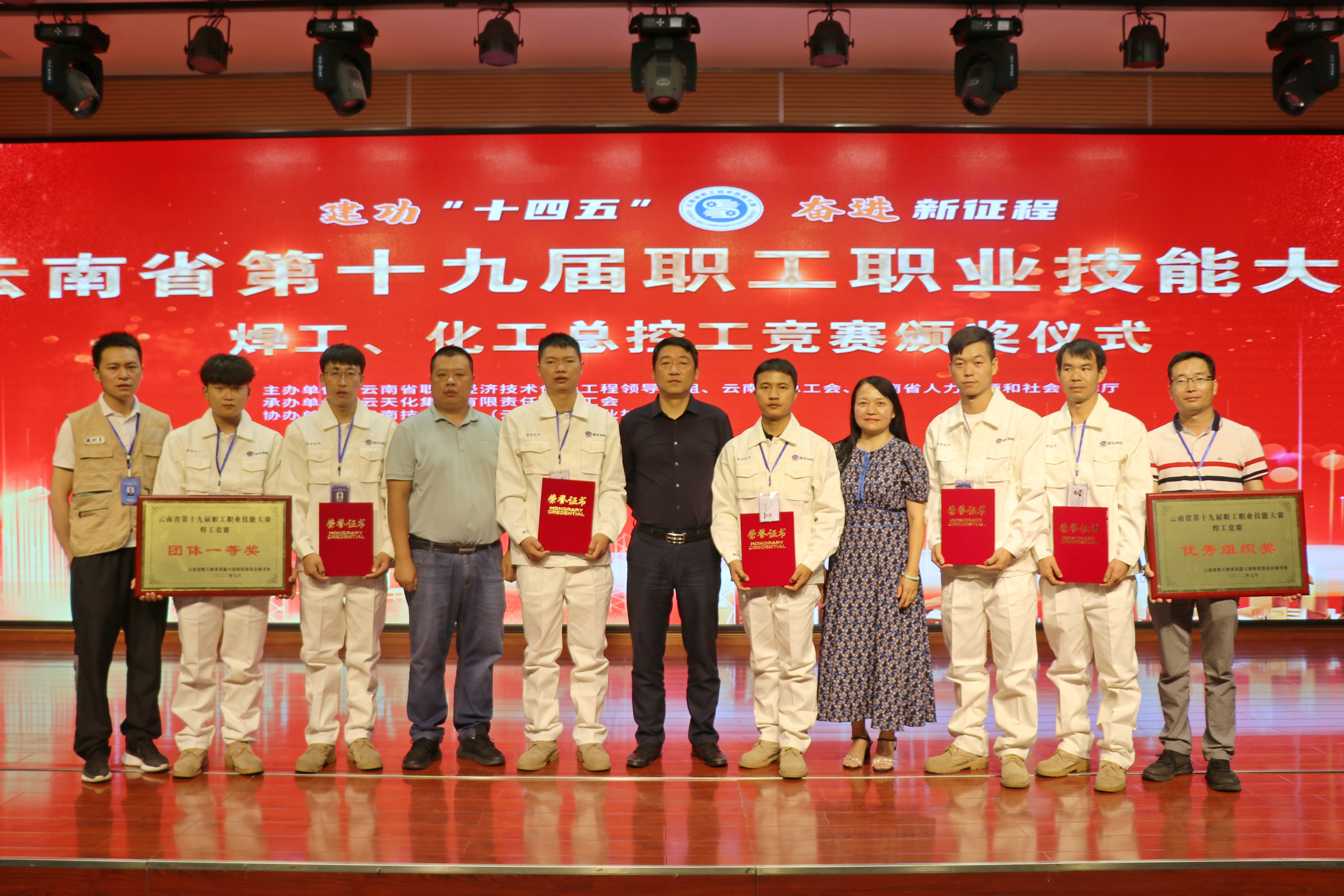 蝉联“状元”！集团在云南省职工职业技能大赛中再获佳绩