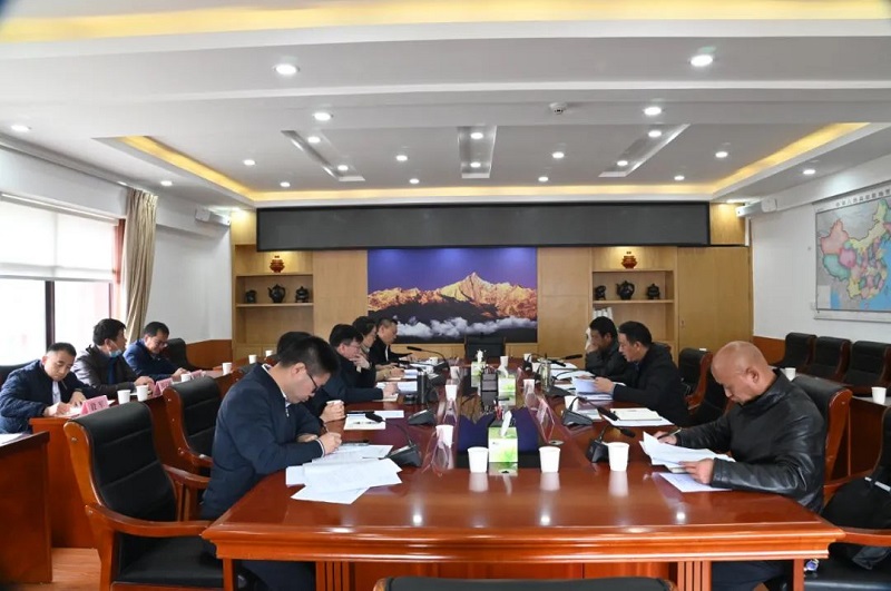 集团与迪庆州、丽江市交流座谈