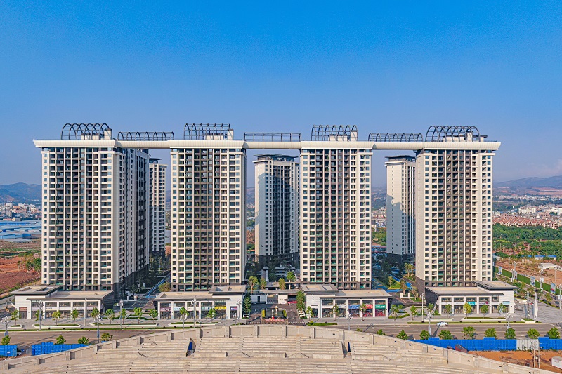 红河·未来城·天景项目通过竣工验收