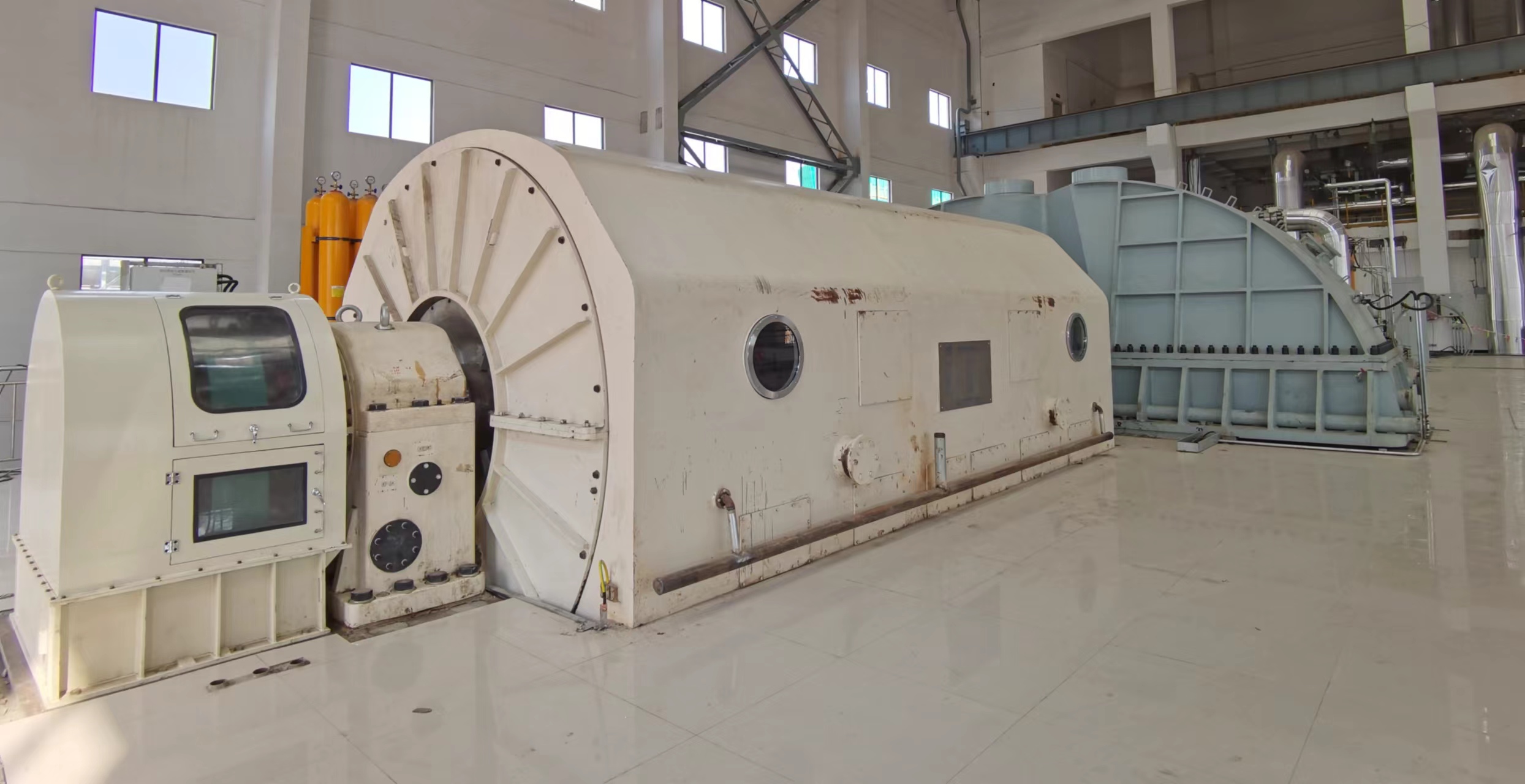 玉溪仙福钢铁公司高炉煤气发电项目1x100MW汽轮机冲转一次成功