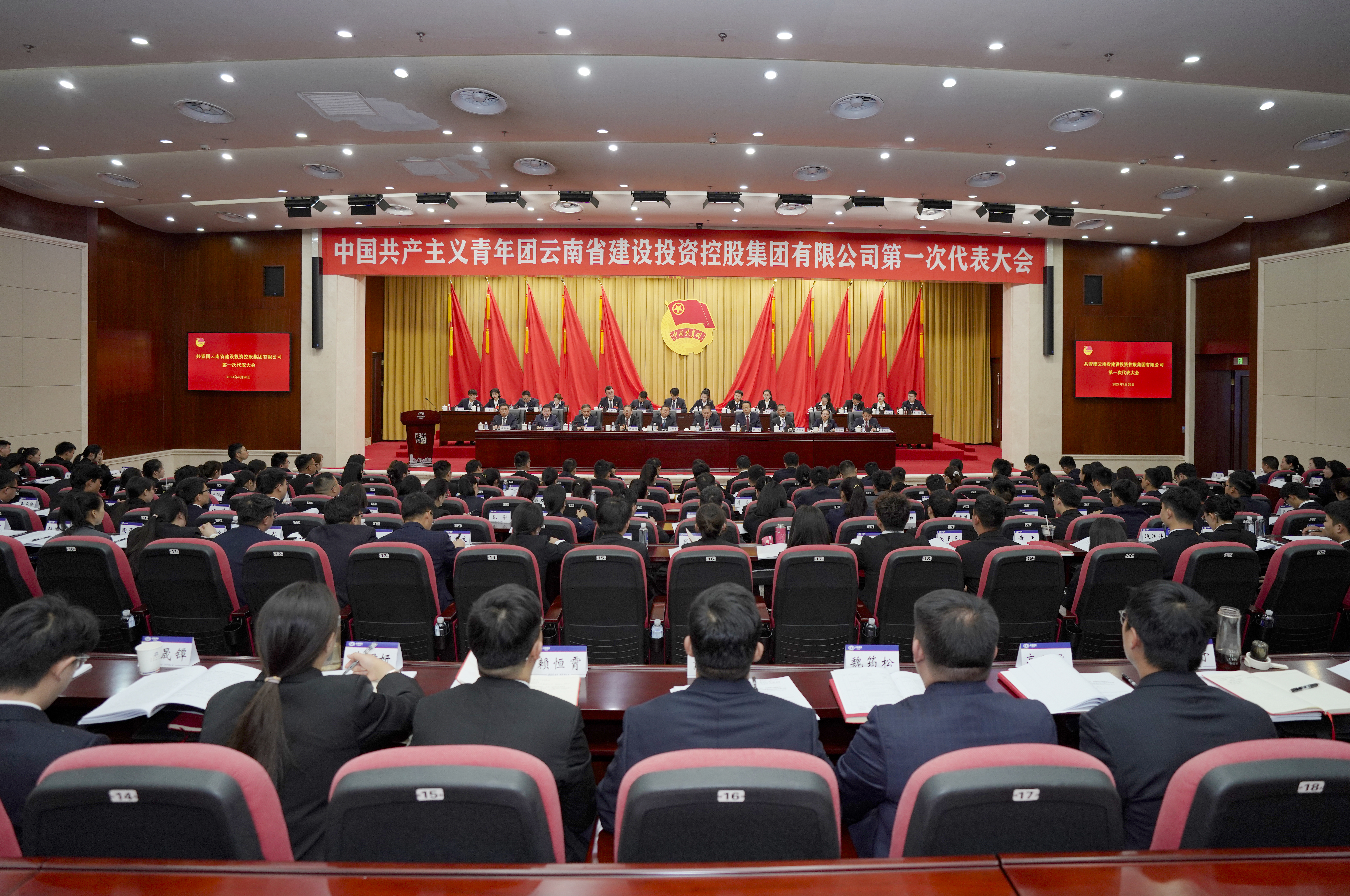 高举旗帜跟党走 挺膺担当建新功 集团第一次团员代表大会圆满召开