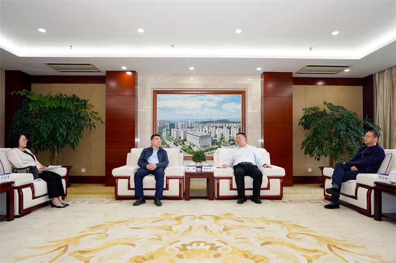 南开之智 胜天国际之能 互促互融 集团与南开大学交流座谈