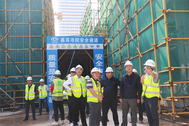 杨国文调研集团玉溪片区在建项目