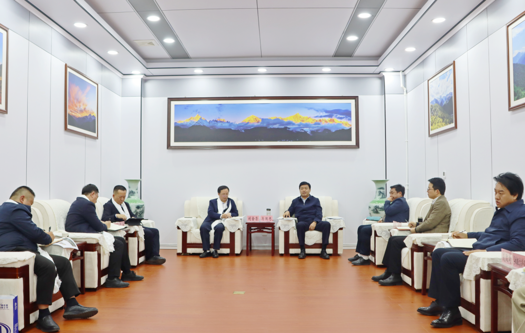 集团与德钦县交流座谈