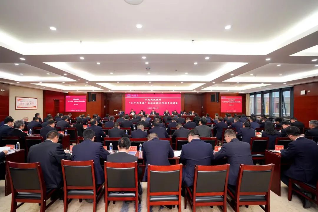 集团召开“11个不要搞”系统治理工作动员部署会