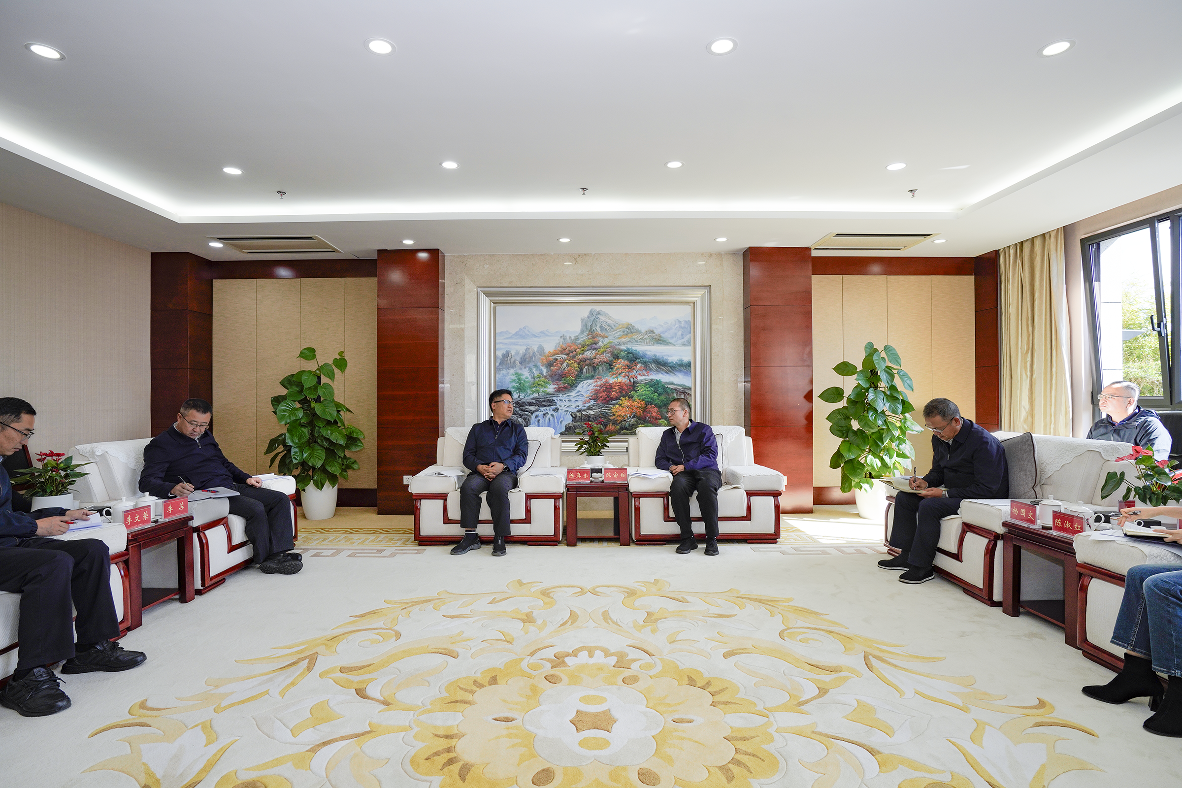 集团与大理州交流座谈